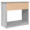 Console Table with Drawers Grey Sonoma 85.5 x 38.5 x 74.5 cm