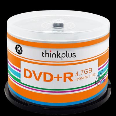 Lenovo DVD+R 16x 4.7GB Blank Discs - 50 Pack