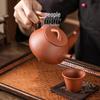 Yixing Zisha Handmade Shi Piao Teapot - Large Capacity Purple-Red Clay, 2026 Edition