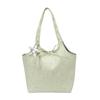 Fresh stars, fashionable and casual personality, large capacity, simple texture, spring new women's shoulder tote bag