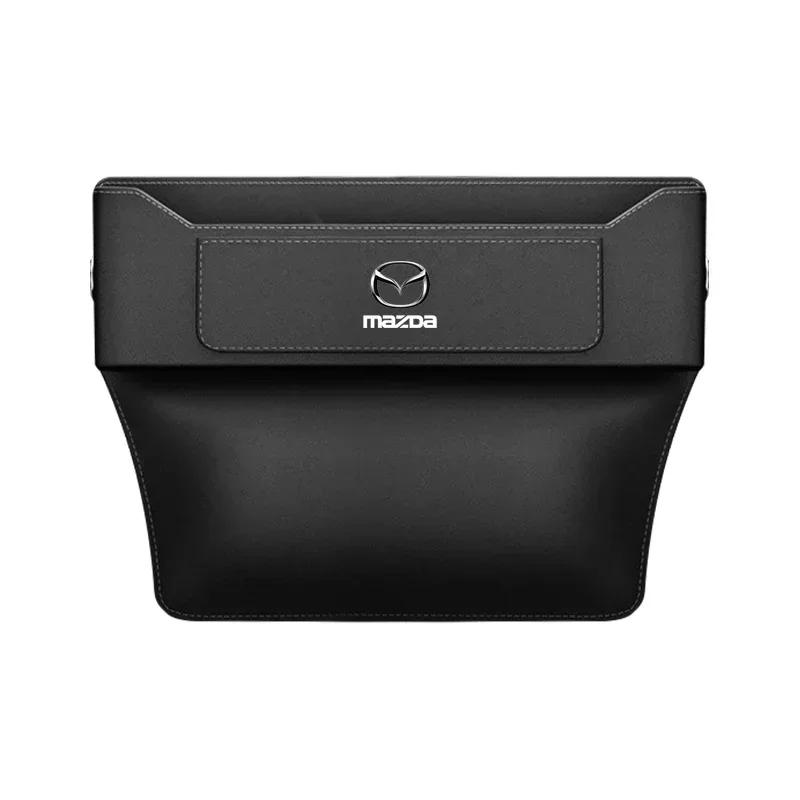 

1pcs Car Seat Gap Organizer Seat Crevice Slot Storage Box For Mazda Speed MS 2 3 5 6 7 323 RX8 Axela Atenza CX-3 CX-4 CX-5 CX-8