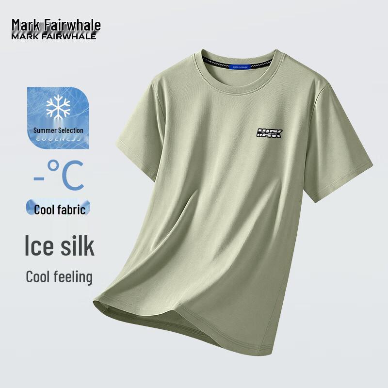 Mark Fairwhale Men's Ice Silk Short Sleeve T-Shirt
