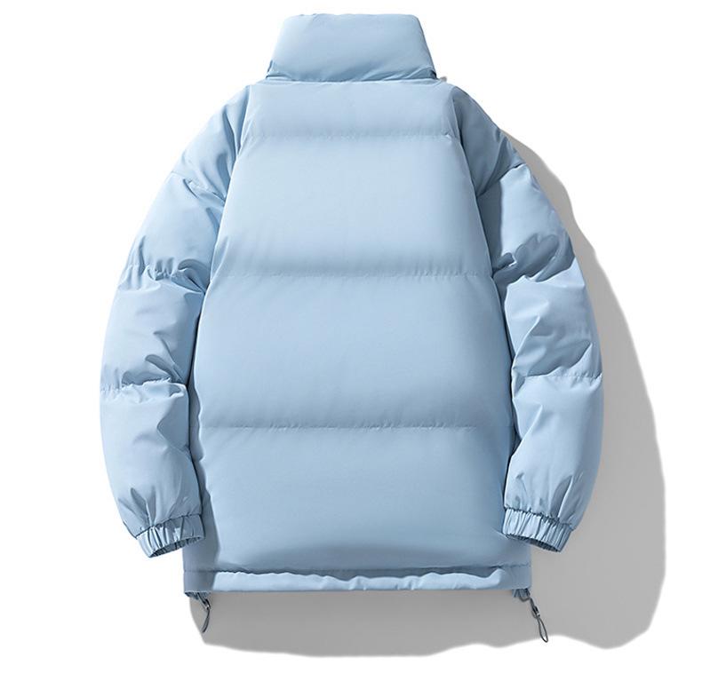 Winter Cotton Padded Jacket: Thickened, Plus Velvet, Couple Style, Stand Collar, Bread Jacket for Men & Women, Available In 11 Colors.