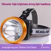 Ultra-Bright LED Outdoor Headlamp for Night Fishing, Beachcombing, and Mining