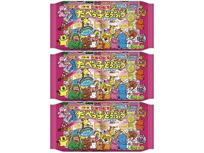Gin Bis Tabekko Animal Biscuit Butter Flavor BISCUITS Egg Free 6P 138g X 6 X 3 Bags Tabekko Animal Butter (23g Bags) (3 Bags, Flavor)