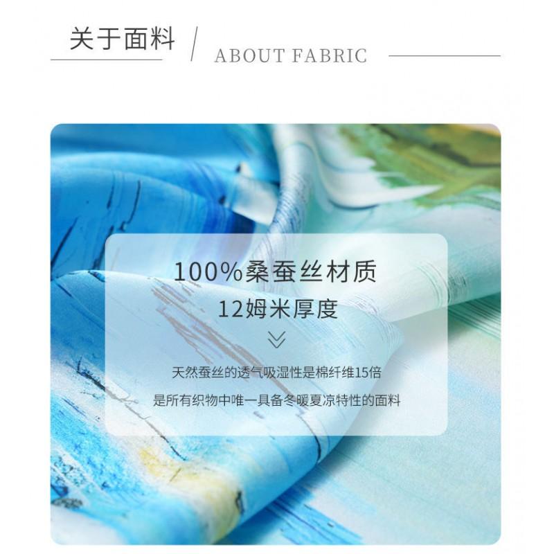 Elegant Floral Print Silk Scarf 68x68cm Lightweight Square Shawl Women Winter Office Chic Gift