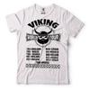 Viking World Tour T-shirt Nordic Style Vikings T-shirt Cool Vikings Tee Shirt