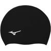 Mizuno Swim Silicone Swim F (Mizuno) Cap, Cap, Unisex, N2JWB050, 09 Black, Size