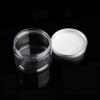 30-80ml Clear Plastic Cosmetic Cream Storage Jar Travel Empty Refillable Bottle