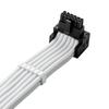 CableMod Universal Pro ModMesh Sleeved 12VHPWR 90 StealthSense Direkte PCIe-kabel 12V-2x6 (Variant B) (Hvit)