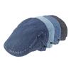 Washed Denim Cap Men British Beret Women Forward Cap Paintsman Hat Newsboy Cap