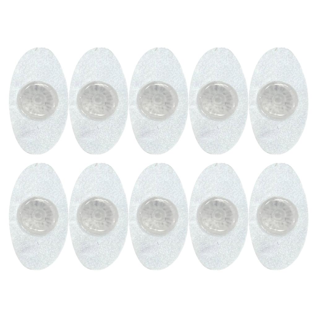 Set mit 10 verstellbaren Acryl-Ohrstöpselstabilisatoren für Studenten, leicht zu tragen, Ohrringheber, stilvolle schwere Ohrringverschlüsse