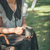 Aluminum Alloy Camping Cup Camping Cup Aluminum Alloy Folding Handle Portable Outdoor Mug for Hiking Fishing
