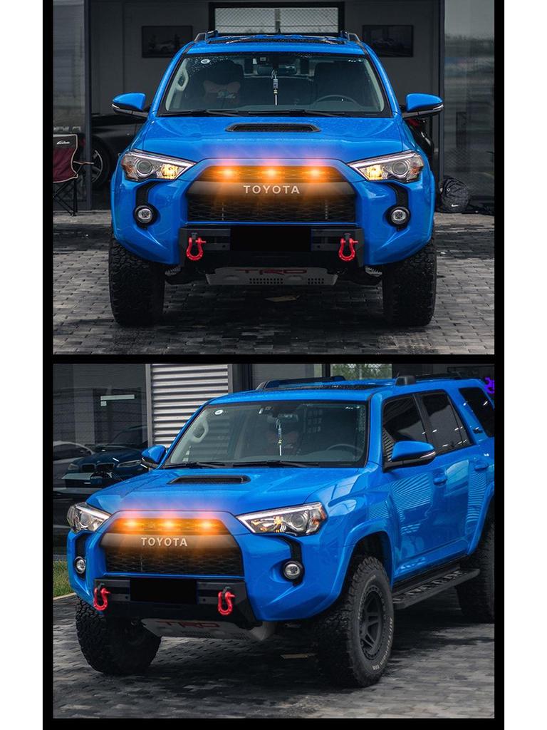 LED Yellow Daytime Running Light for 4Runner Modified Grille