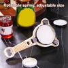Jar Opener Adjustable Bottle Cap Remover with Ergonomic Handle Easy Grip Jar Opener Tool for Weak Hands Multipurpose Kitchen Gadget