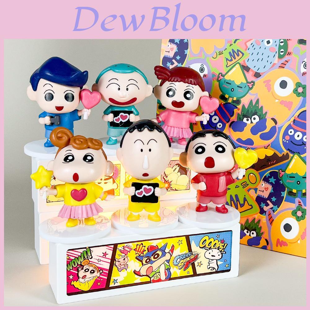 Crayon Shin Chan PVC Sammelfigur mit austauschbaren Teilen für Anime-Fans