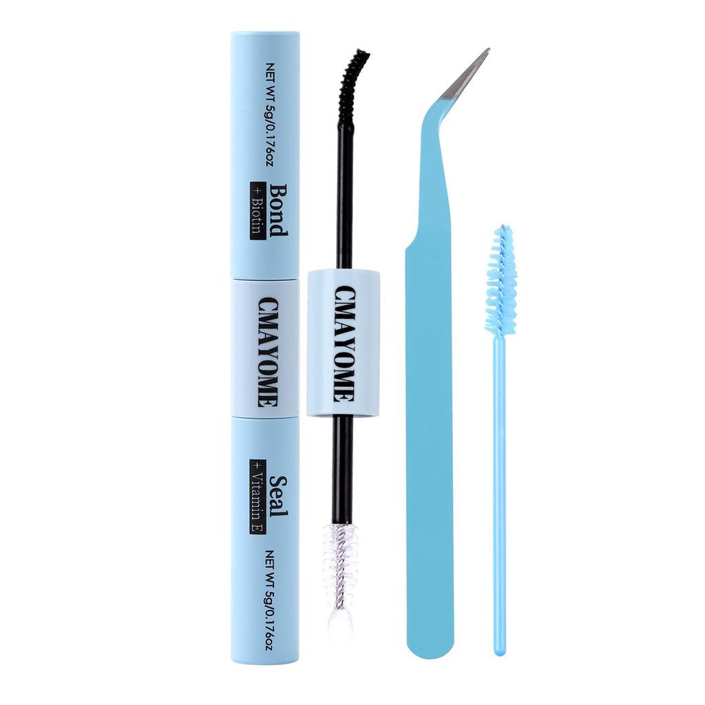 640 Cluster Einzelne Falsche Wimpern - DIY Segmente mit Buchkleber-Typ