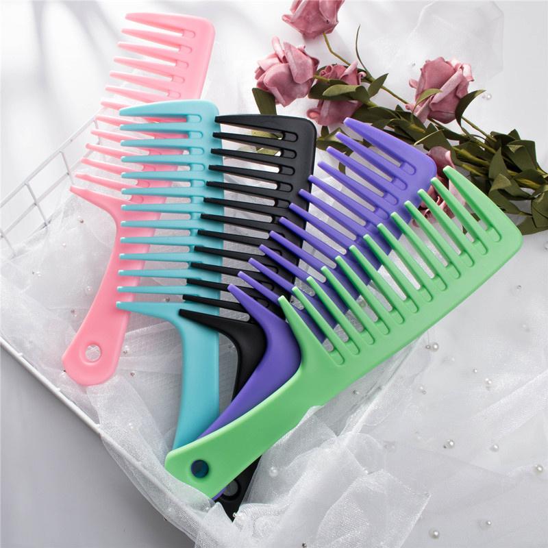 Comb, Suitable For Thick, Long, And Curly Hair With Wide Teeth, Anti-Static, Special For Real Hair Wigs