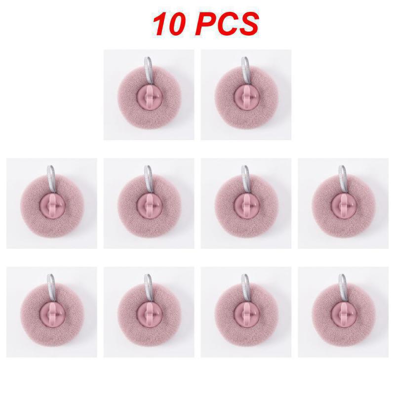 

10/30/50PCS Bath Towel Massage Bath Dense Mesh Purple Toiletries Bath Flower Multi-color Optional Durable Green Blue