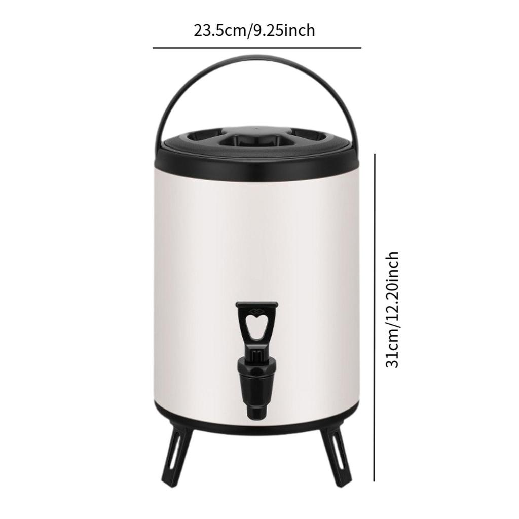 Beverage Dispenser for And Cold Drinks, Milk Container Juice Soup