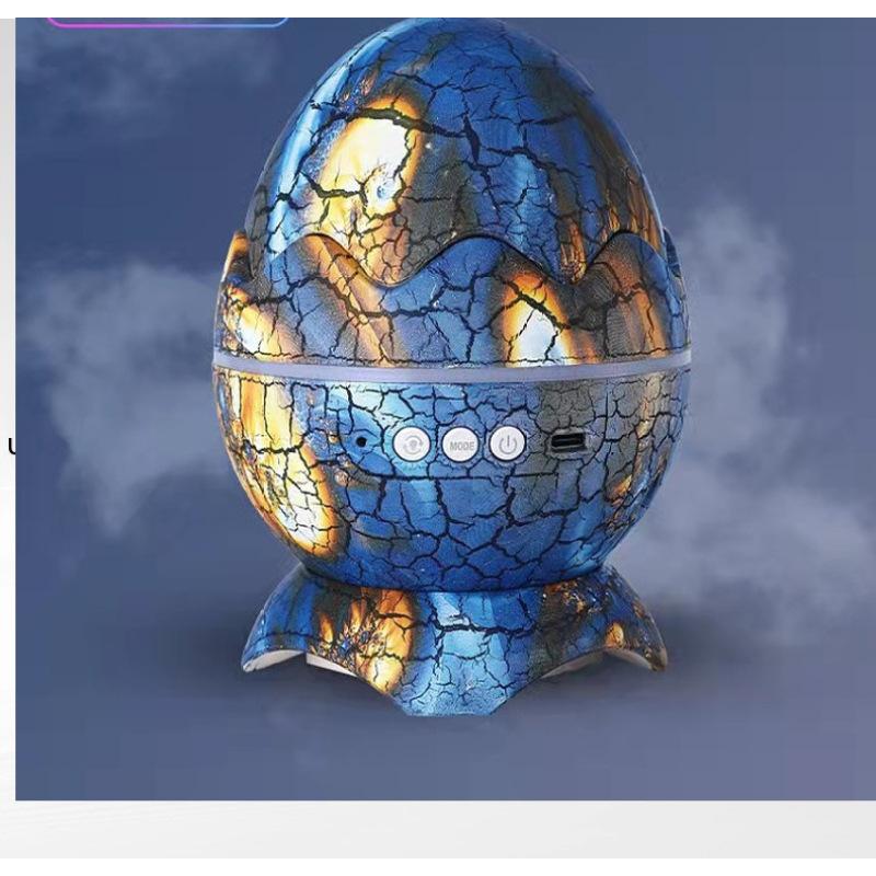 Dinosaurier Eierschale Galaxy Projektor Sternenhimmel Nachtlicht Bluetooth Lautsprecher Niedliche Spielzimmer Dekoration Kindergeschenk LED Nebel