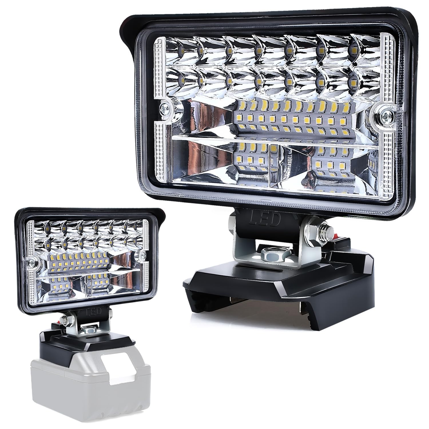 

Рабочий светодиодный прожектор 108 Вт 5400 лм применимый LXT BL1430 BL1440 BL1450 BL1460 очень подходит для аварийного освещения на рабочем месте при землетрясении