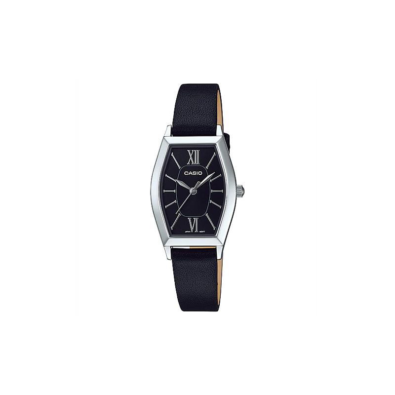 

Casio STANDARD series, retro, elegant, fashionable and simple, quartz movement, leather strap, Japanese and Korean watch, women s watch, LTP-E167L-1A чёрный