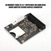 Cartão Adaptador de Interface SD para IDE Converte Cartão de Memória SD para Adaptador Conversor de Unidade de Disco Rígido IDE Macho Cartão Conversor Secure Digital 3.5" 40 Pinos