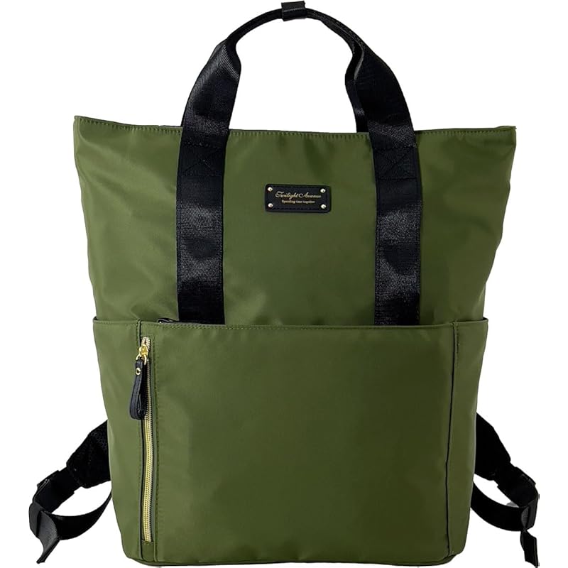 

[TWILIGHT AVENUE] twilight avenue backpack ladies tote bag rucksack lightweight large capacity multifunctional Carry compatible 4G05 khaki