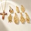European American Cross Pendant Necklace: Hip Hop Fashion Jewelry for Women