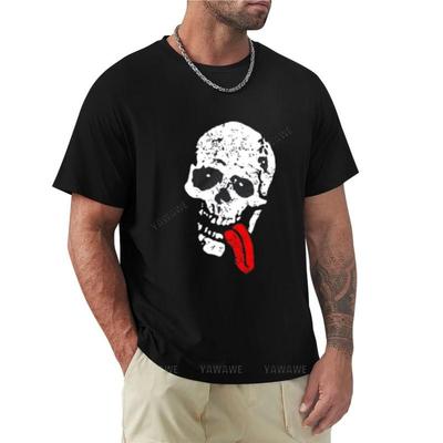 Jesse Pinkman Totenkopf T-Shirt Sommerkleidung T-Shirts individuelles T-Shirt T-Shirt Herren Sommer schwarzes T-Shirt Herren T-Shirts