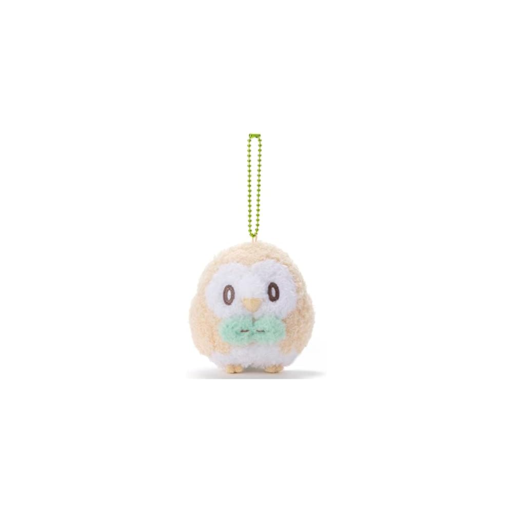Takaratomy A.R.T.S Pokemon Pokepeace Plush Keychain Mascot Rowlet 9cm Height