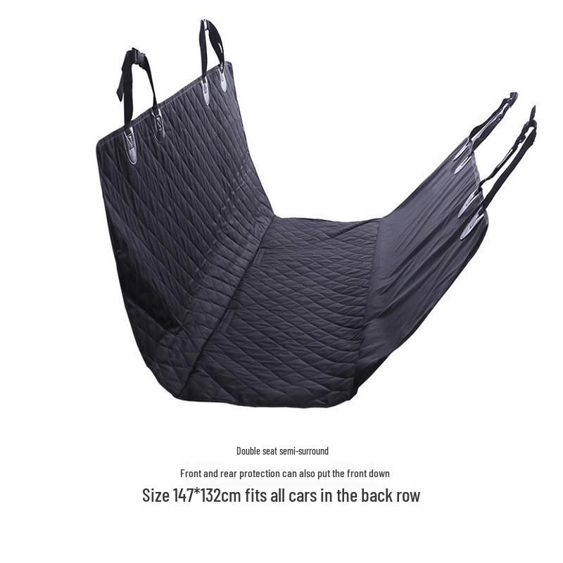 Waterproof Pet Car Seat Cover for Medium to Large Dogs – Dirt-Proof and Ideal for Back Seats.