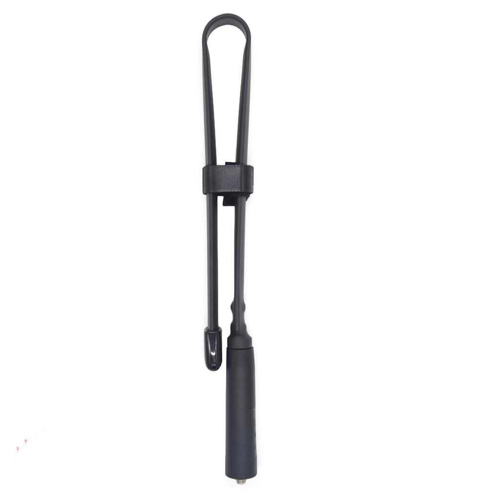 Foldable Intercom Antenna 124cm Walkie Talkie Antenna SMA-Female Interface High Gain 144/430MHz
