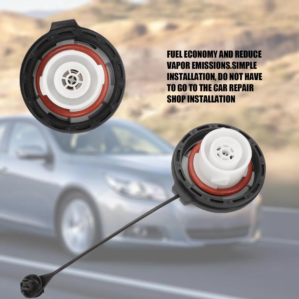 95995094 Car Fuel Tank Filler Gas Cover Cap With Tether For Chevy GMC Buick Pontiac Hummer H2 H3 2004-2012 Accessories