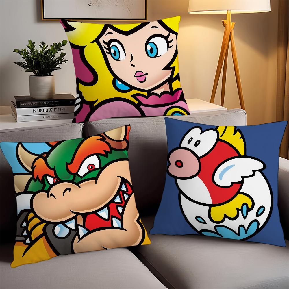 Cartoon Cute M-Ma R-Rio Pillow Case Office Cushions Suitable For Sofa Car Bedroom Decorative Cushion Cover