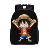 Luffy Gear Five Manga Backpack Ones Pieces Women Polyester College Backpacks Big Style High School Bags Rucksack