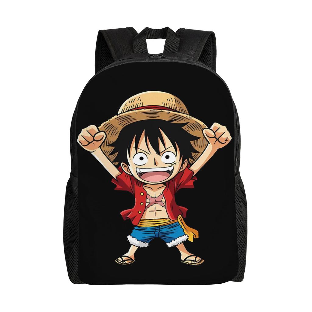 Luffy Gear Five Manga Backpack Ones Pieces Women Polyester College Backpacks Big Style High School Bags Rucksack