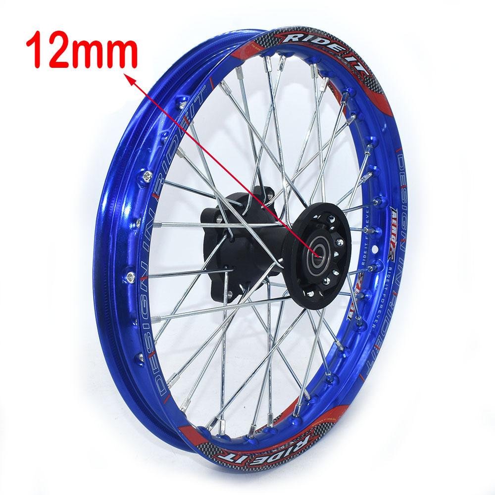 Dirt Pit Bike Wheel Rim Aluminum