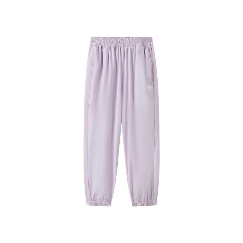 Children Aged 3 7 Years Old New Balance Knitted Sweatpants NB Light Purple 7TF2E123-LPU 110