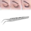 Grafting False Eyelashes Stainless Steel Tweezers Eye Lashes Extension Tool(NH-15 Curved)