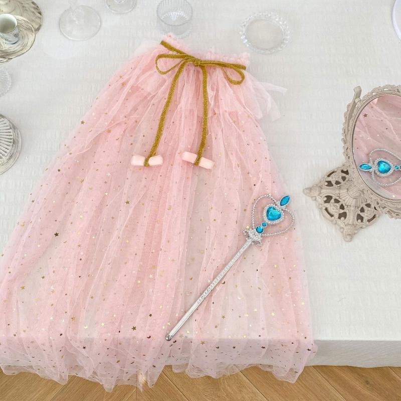 Fairy Clock For Kids Girl Princess Cape Cloak Princess Cloak Fairy Cape Cloak Princess Robe For Toddler Girl