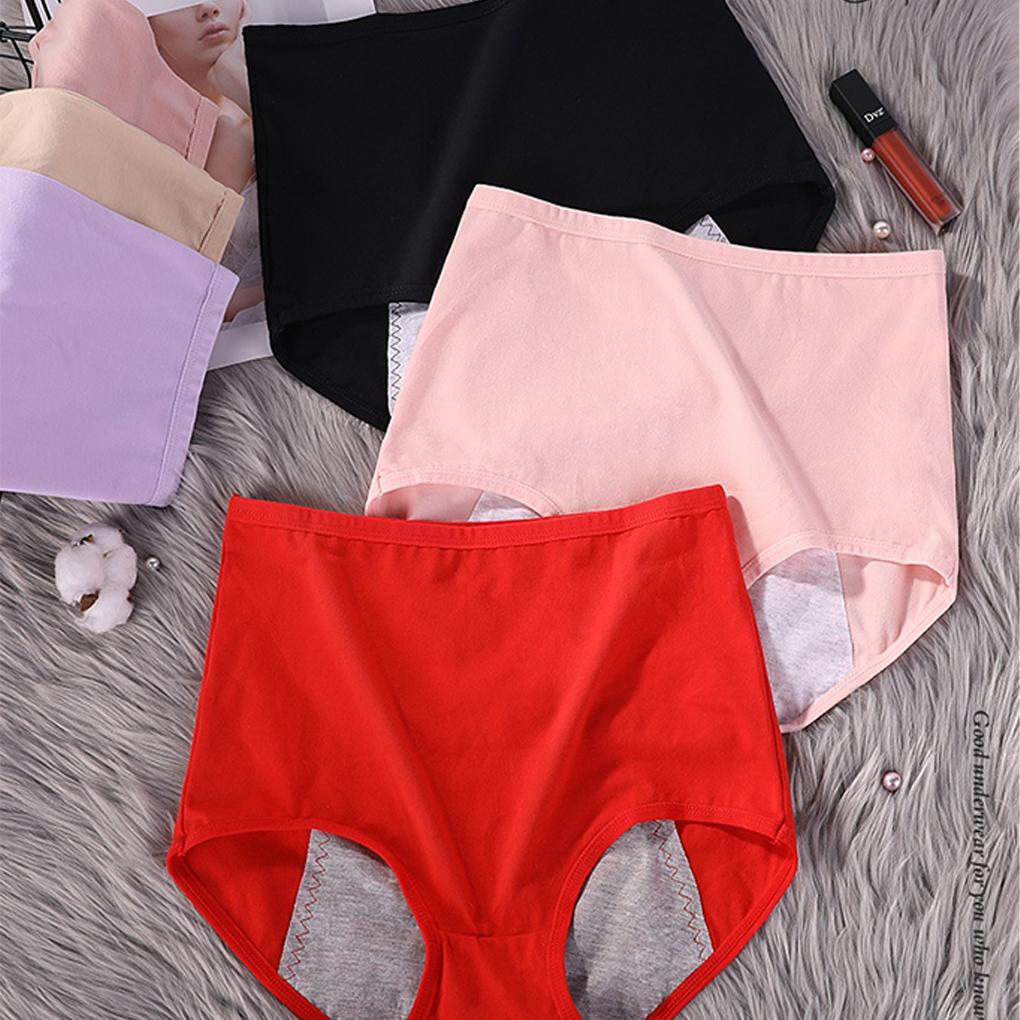 Women Panties With High Elasticity For Comfort All Day Long High Waist Menstrual Panties Underwear