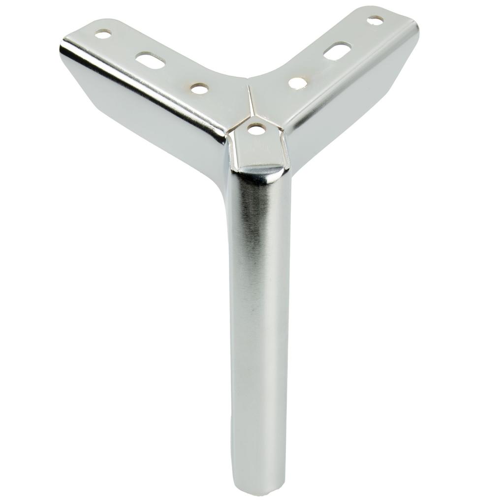 Anchor Loft Möbelfuß, Silber Chrom, Höhe 15 cm