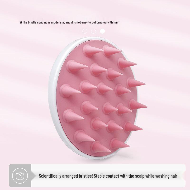 Silicone Scalp Shampoo Brush – Soft, Comfortable Massage Comb