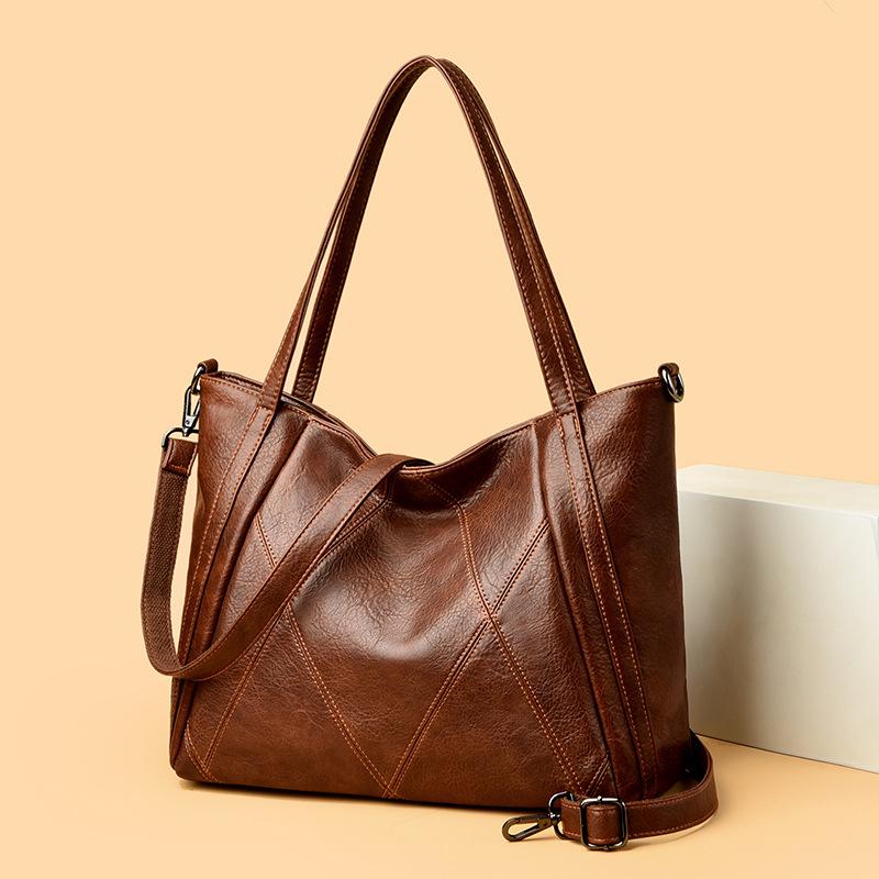 Retro Underarm Women's Bag, Large-capacity Single-shoulder Bag, High-end Commuting Tote Bag for Work