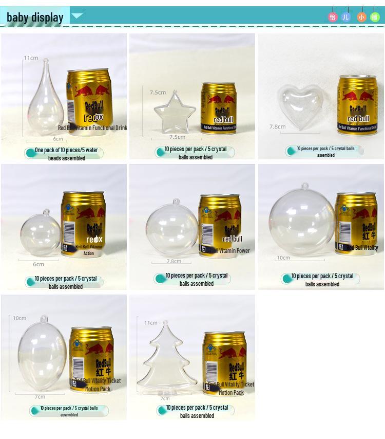 Kindergarten Art Area Graffiti Crystal Ball Decorations