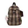 Schoolbag schoolbag junior high school girl backpack large capacity ins niche style high value high school girl shoulder bag dirt-resistant backpack