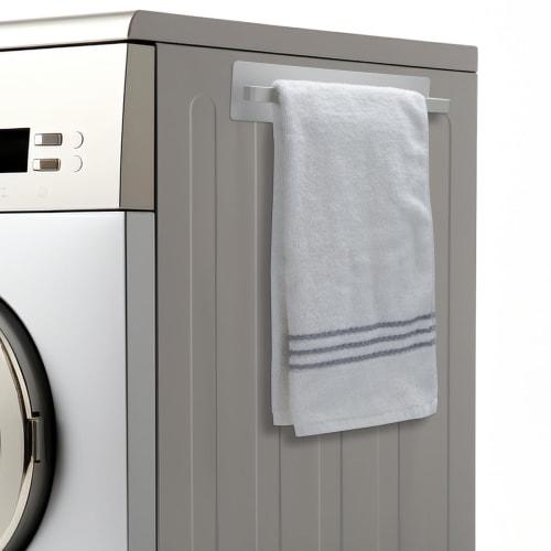 UMJCWELL Magnetic Paper Holder/Towel Rack, Kitchen Magnetic Towel Hanger, Wide, Matte Finish, Strong Magnetic Power, Convenient for Refrigerators, Was