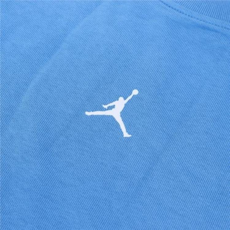 Jordan Sweatshirts Men's Blue Crew Neck Moderate Other FV8625-469